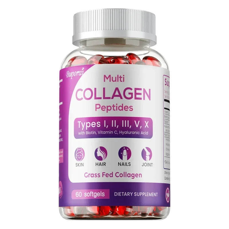 Peptides au collagène - Nutre la peau, Ralent le vieillissement, favorise les cheveux sains, les ongles forts et améliore la digestion intestinale