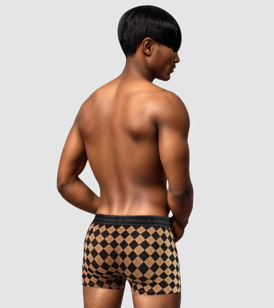 4-Piece Men's Underwear Set: Sexy Antibacterial Breathable Printed Boxer Shorts, New Style Slim Fit Flat Wedge Briefs