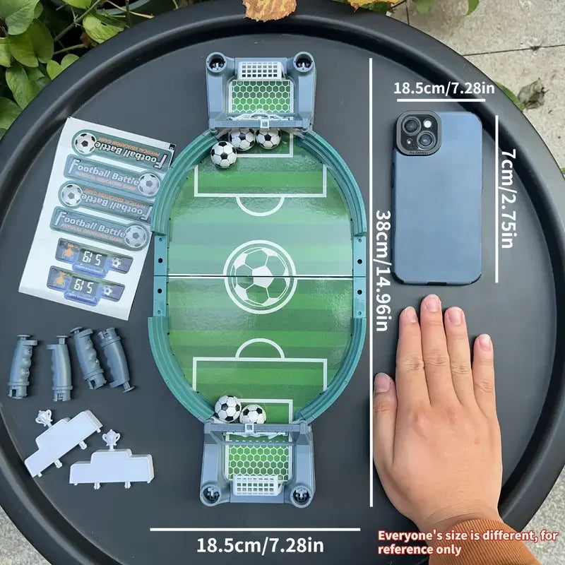Table football game, two-player football game, interactive parent-child puzzle game, table football, table football