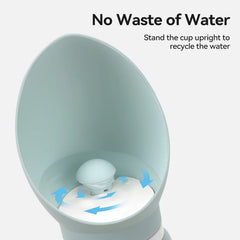 ROJECO-Bouteille d'eau pour chien et chat, en silicone souple, portable, pliable, pour voyage