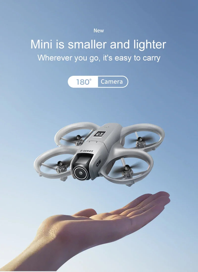 Xiaomi D16 Drone 8K HD double caméra réglable électriquement débit optique évitement d'obstacles quadrirotor télécommandé 15000M