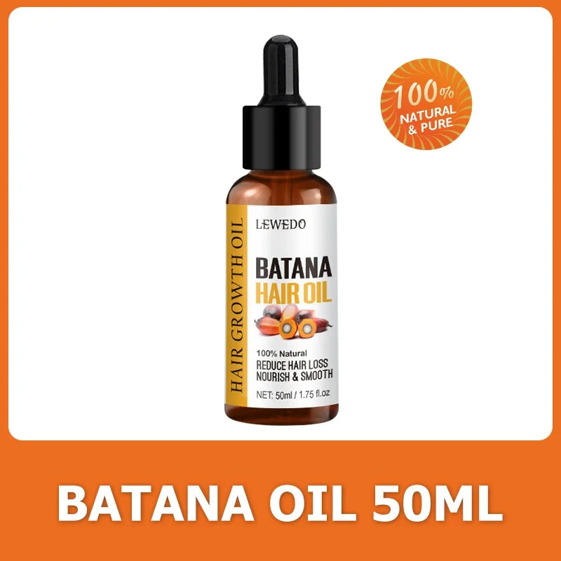 Sérum d'huile de Batana pour la croissance des cheveux, huile essentielle pour cheveux à croissance rapide, soins capillaires de beauté, Essence Anti-perte de cheveux, réparation naturelle des cheveux endommagés