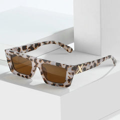 Lunettes de soleil à spoage X, petit cadre carré, temples personnalisés, accessoires streetwear quotidiens pour femmes, protection UV pour hommes, conduite