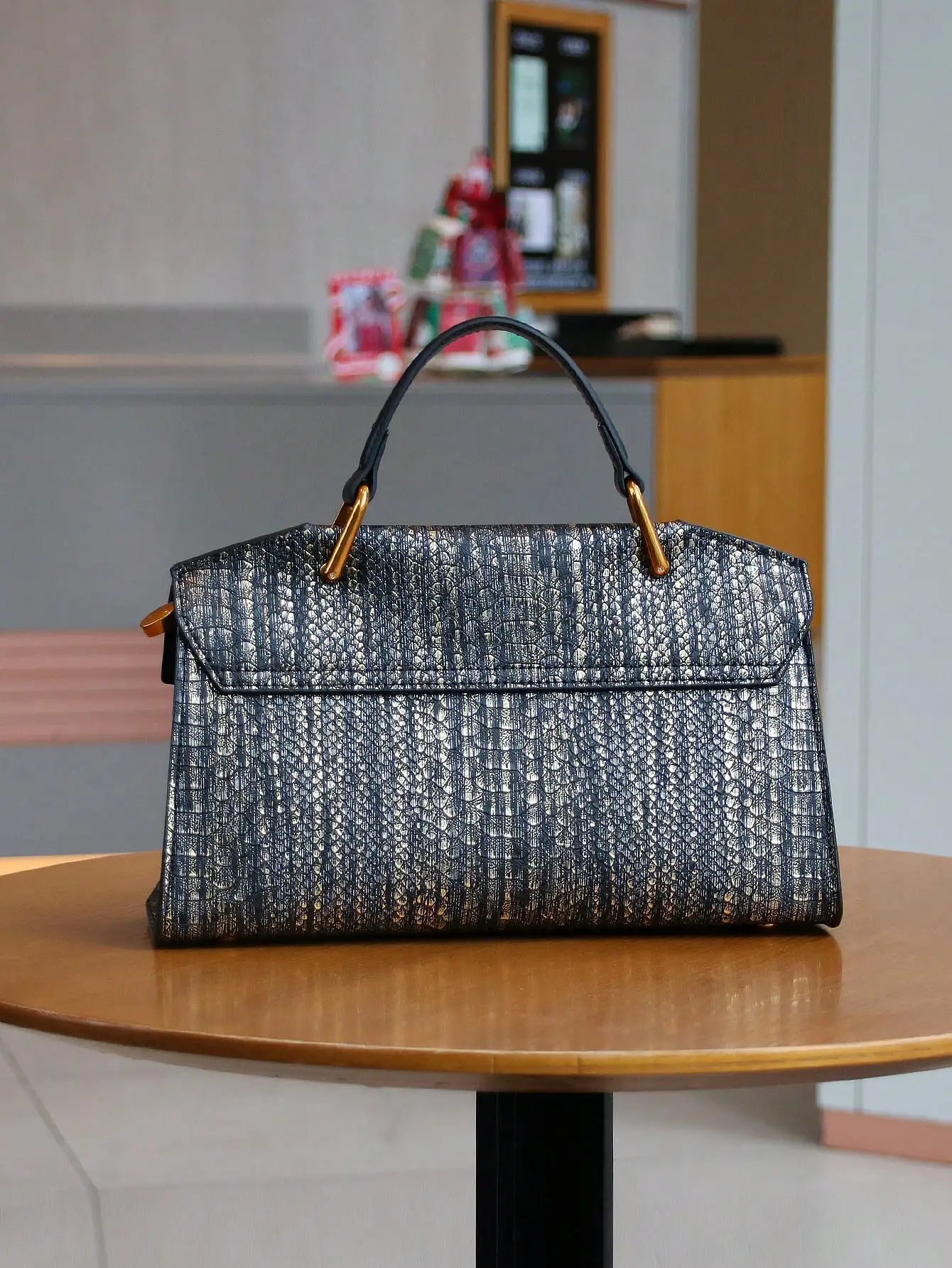 2025 nouveau rétro bleu en forme de serpent sac à main de haute qualité mode luxe sac à main léger grande capacité une épaule messen