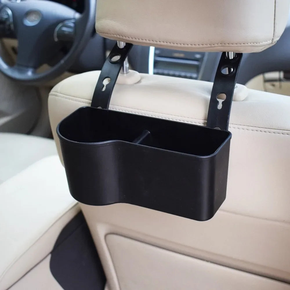 Porte-gobelet de voiture, appui-tête multifonctionnel, support arrière de siège, stockage de boissons de véhicule, support de téléphone automatique, accessoires de rangement de siège de voiture