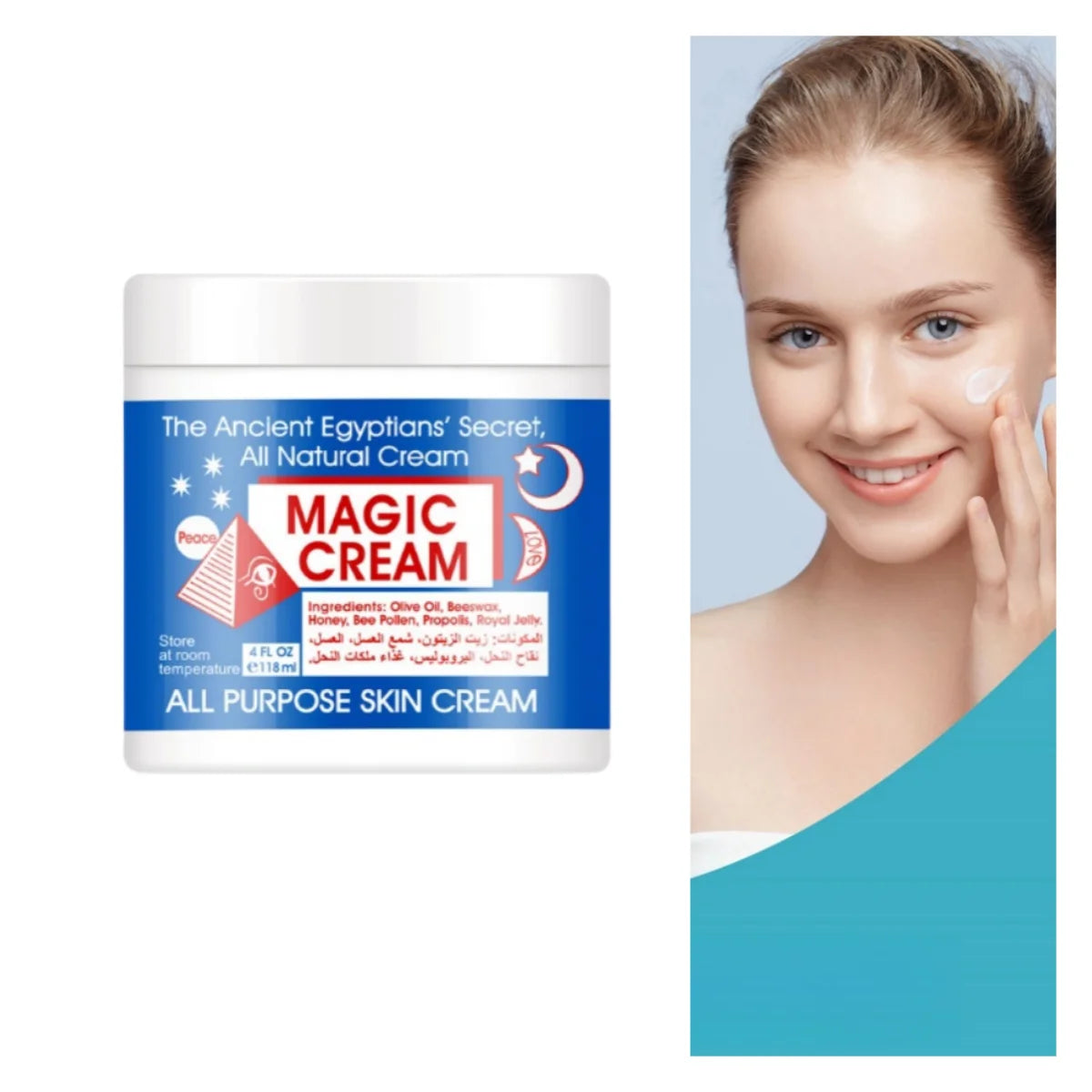 118MLMagic creamMagic crème pour le visage hydratant pour le visage hydratant nourrissant en profondeur crème nourrissante délicate pour le visage