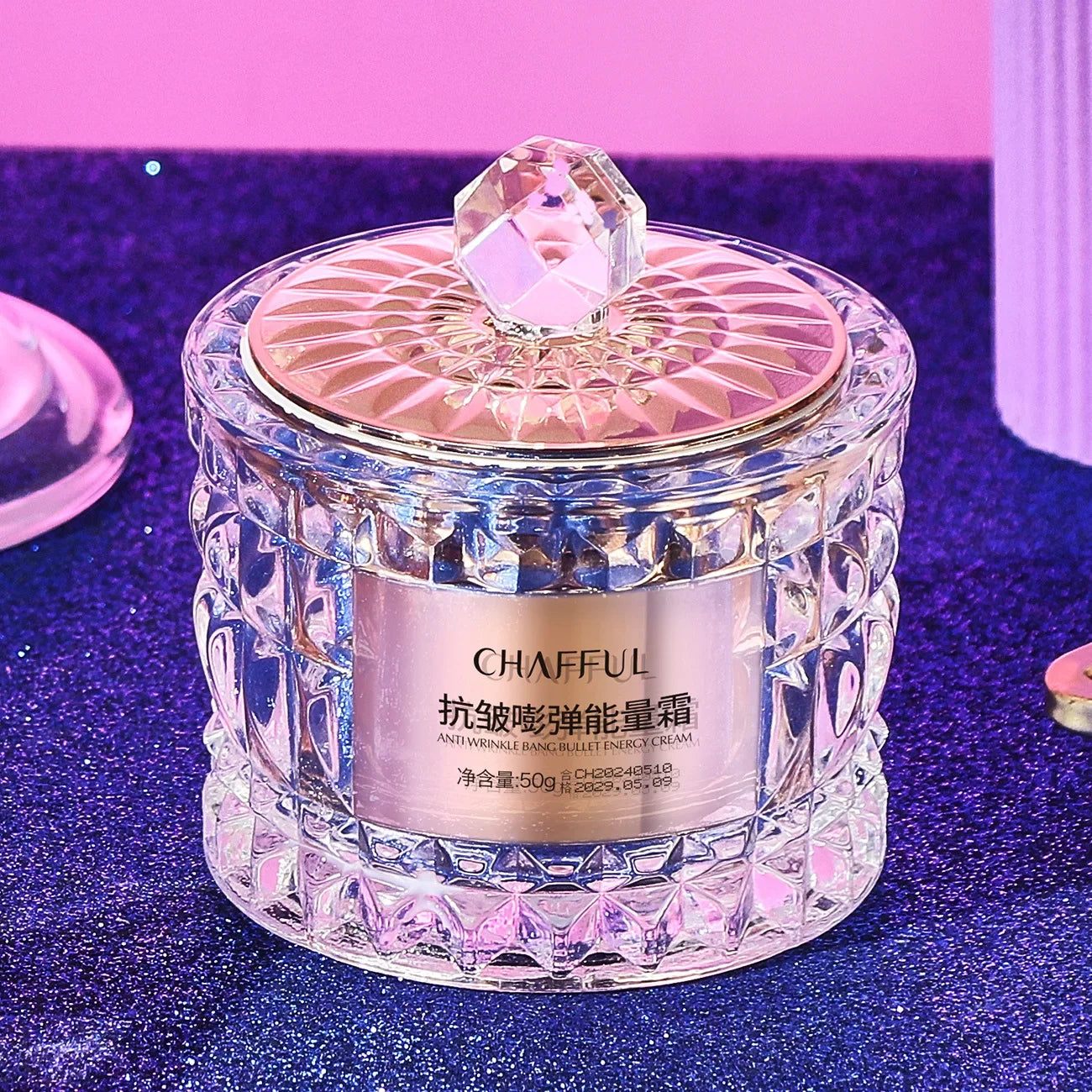 Crème énergisante pour le visage au collagène – Pour peaux hydratantes, sèches et ternes, éclaircit visiblement, décoloration et marques foncées
