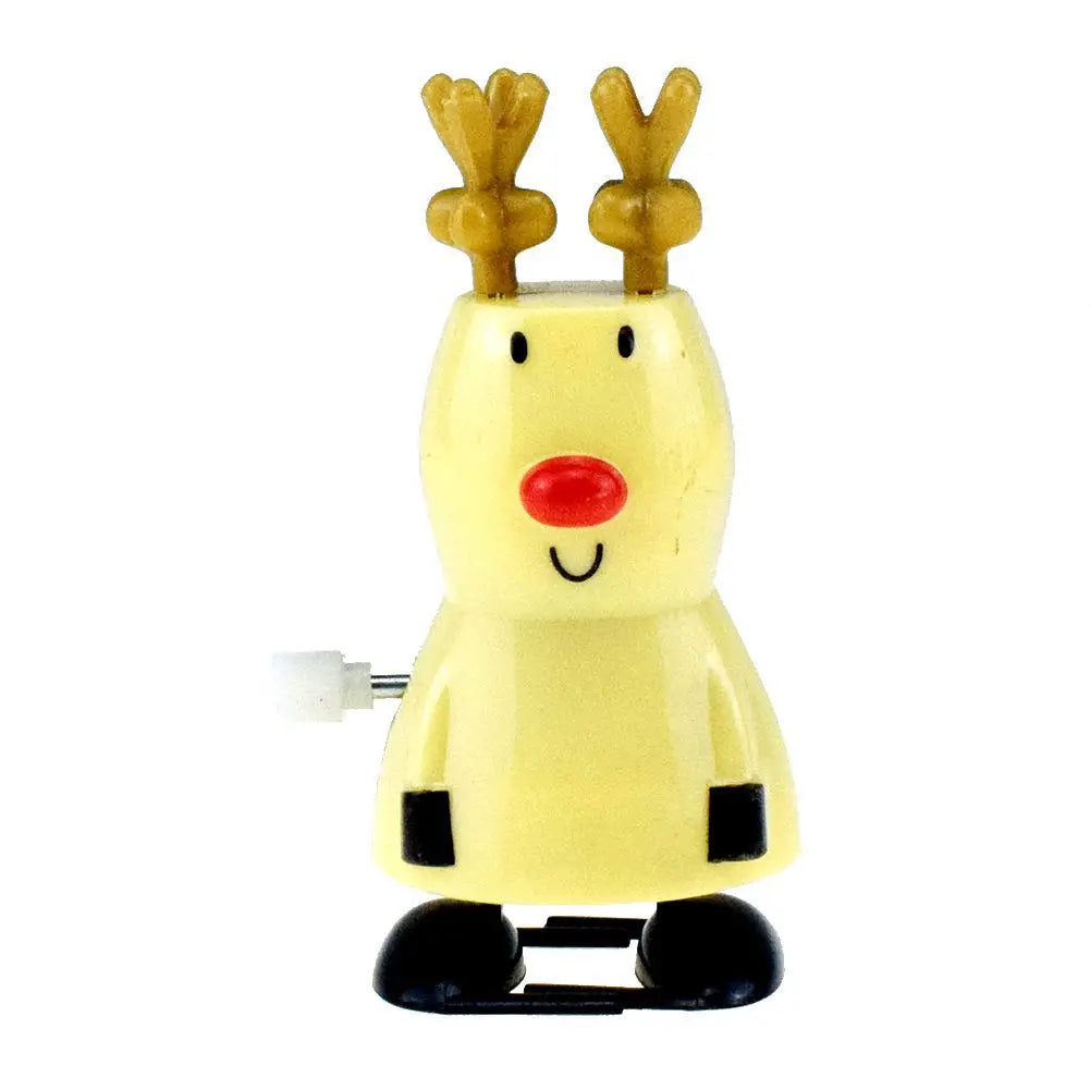 Jouets d'ornement de Noël pour enfants, père Noël sautant, wapiti, bonhomme de neige, fournitures de fête de la maternelle, cadeaux du Nouvel An