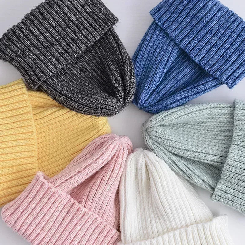 Bonnet au crochet pour nouveau-né, chapeaux d'hiver pour enfants, accessoires de photographie pour tout-petits, trucs chauds pour garçons et filles