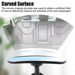 Miroir de sécurité intérieur de voiture pour bébé, avec Clip, rétroviseur de maquillage, pince arrière de siège, ornement automobile, accessoires automobiles