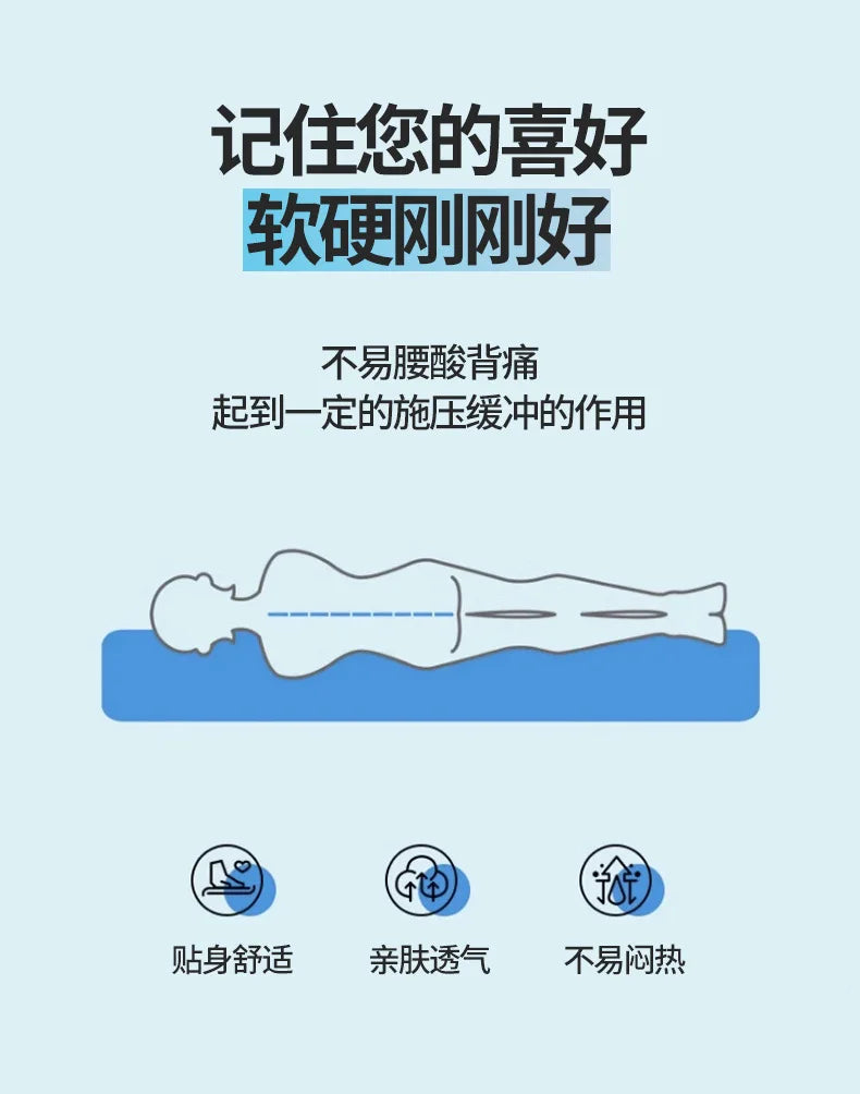 Matelas de lit Tatami pliable en Latex tricoté de qualité supérieure, pour dortoir d'étudiants, chambre à coucher, tapis de protection pour la maison