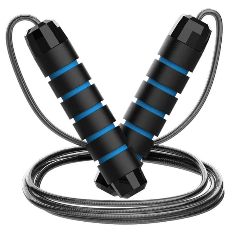 1 pièces la nouvelle corde à sauter fil d'acier exercice de saut réglable saut Fitness entraînement entraînement équipement de Sport à domicile sans enchevêtrement