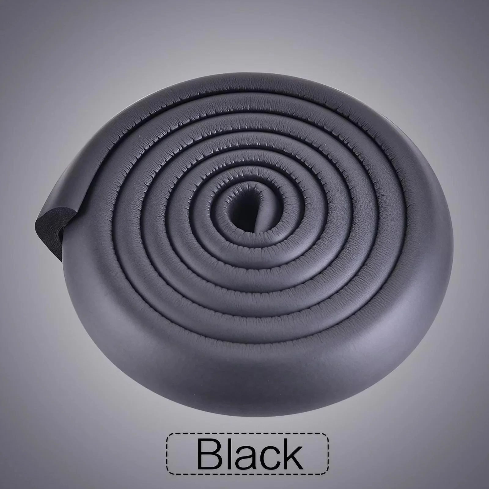 Bande de pare-chocs de sécurité pour enfants de 207cm, Protection épaisse en forme de L, protection du bien-être du bébé