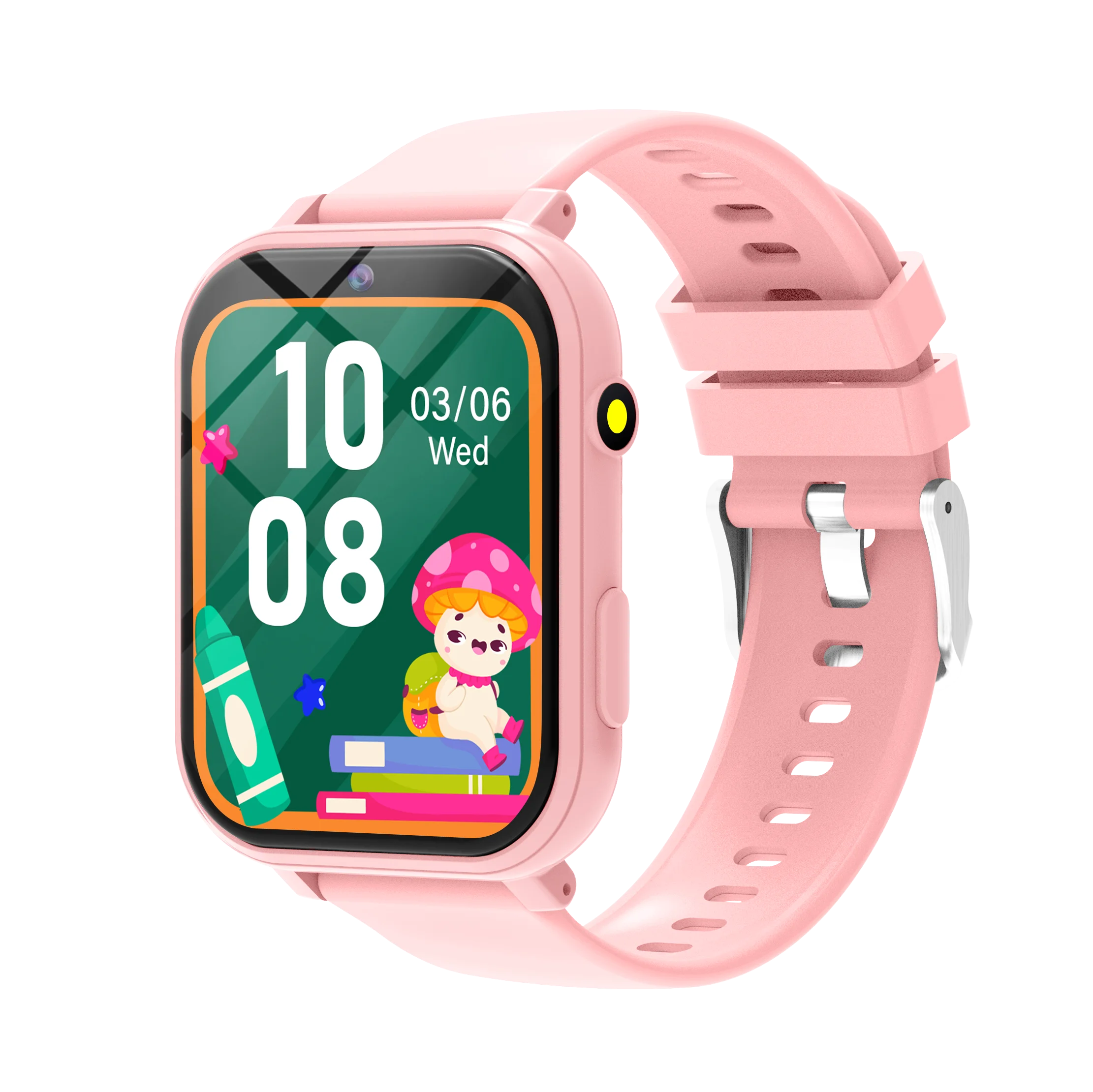 Nouveaux enfants Smartwatch jeux HD caméra frontale surveillance du sommeil lampe de poche électronique écran tactile alarme calculatrice cadeau garçons filles