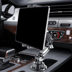 Support de téléphone portable magnétique pour voiture, rotation à 360 degrés, bras réglable, support de verre universel pour tablette et téléphone pour iPad Pro