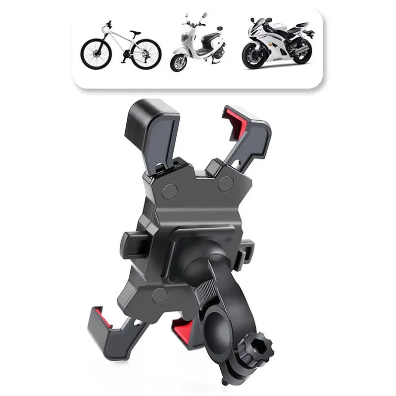 Support de téléphone réglable pour vélo, accessoires de vélo, support de moto, clip GPS rotatif à 360 °, accessoires de cyclisme VTT, sports de vélo