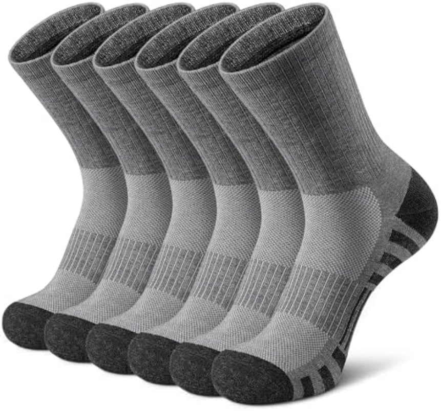 8 pièces chaussettes de sport amorti respirant chaussettes de course haute performance et durables chaussettes de sport de plein air pour hommes et femmes
