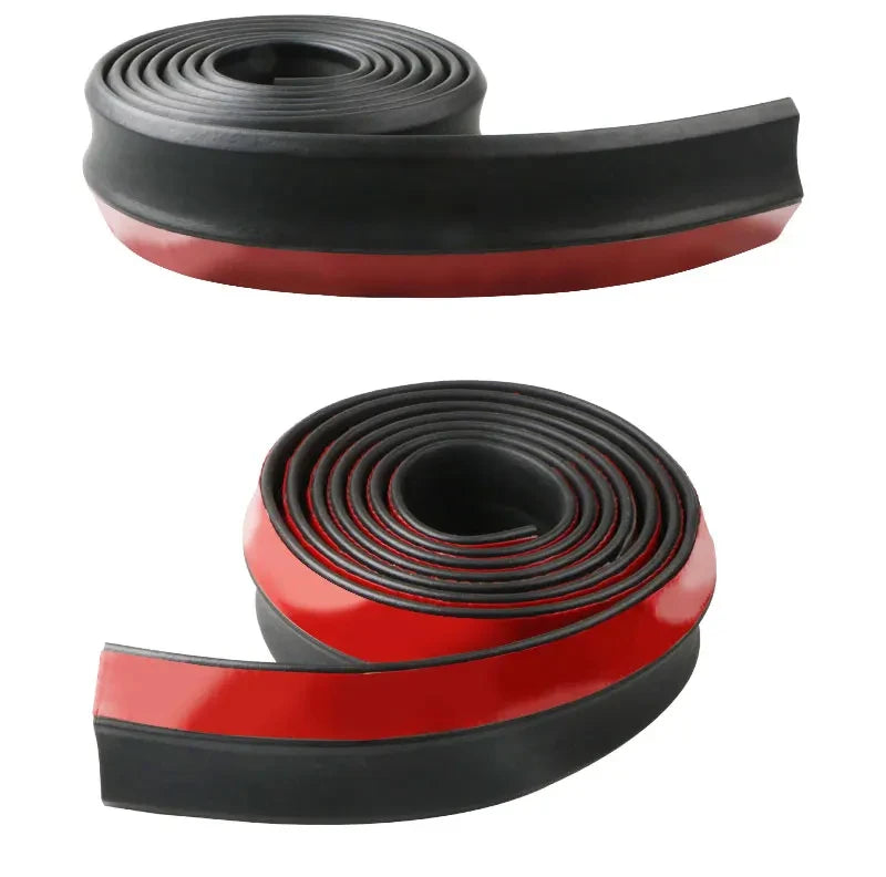 Lèvres de becquet de pare-chocs avant universelles autocollants de Protection de lèvre de pare-chocs de voiture lèvre de pare-chocs avant de voiture protecteurs de pare-chocs de voiture en caoutchouc