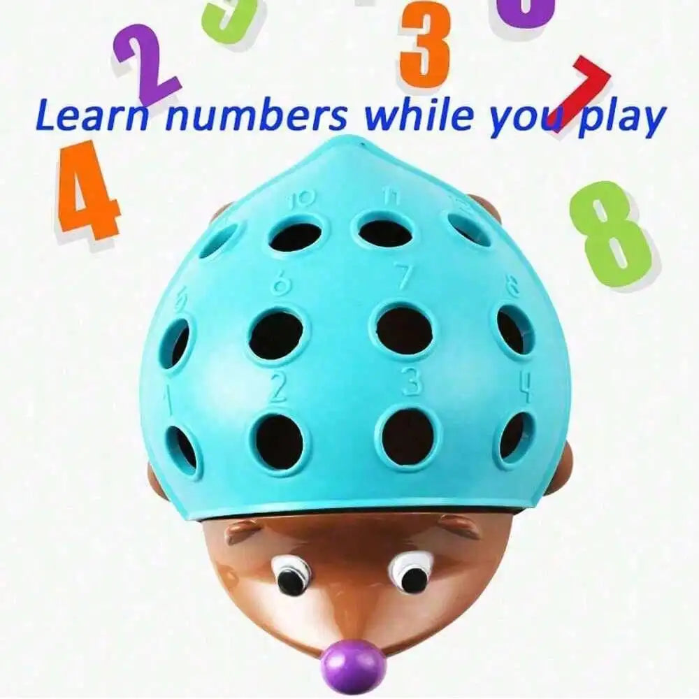 Heddgehog insérer jouet éducatif Montessori jouets formation focalisée sur la motricité Fine des enfants Coordination œil-main combat inséré