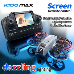Nouveau Drone K100 MAX 8K 5KM flux optique professionnel HD double caméra évitement d'obstacles photographie aérienne quadrirotor jouets cadeaux
