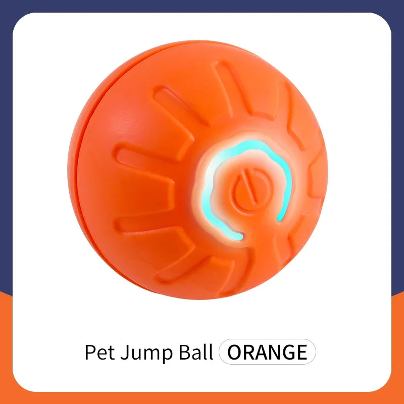 Jouet coule électronique intelligent pour animaux de compagnie, boule mobile, USB, mouvement automatique, rebondissant pour chiot, cadeau d'anniversaire, produit pour chat