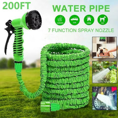 Tuyau magique extensible, lavage de voiture à haute pression, 7 fonctions de pulvérisation d'eau, pistolet à eau, tuyau d'arrosage de jardin domestique
