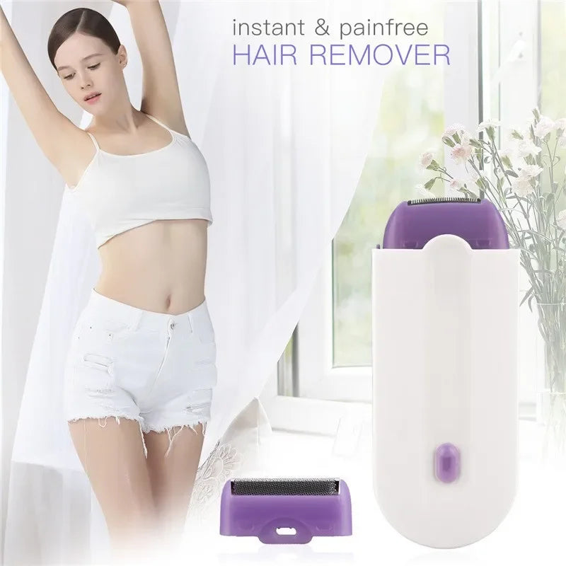 Épilateur électrique rasoir électrique rasoir Mini Rechargeable élimine épilation indolore épilateur Facial pour le corps du visage