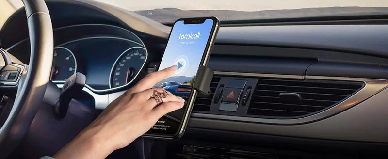 Support de téléphone universel pour voiture, pour iPhone XS 8 11 12 13 14 15 Pro Max, Clip de montage pour grille d'aération, Support de téléphone pour voiture, Smartphone