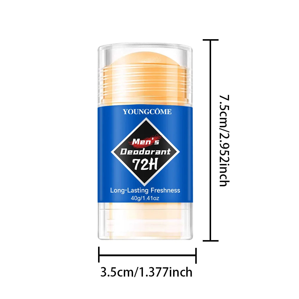 Crème anti-odeur pour hommes, mauvaise odeur, anti-transpiration, rafraîchissant, anti-sudorifique, arôme durable, déodorant, soins pour le corps