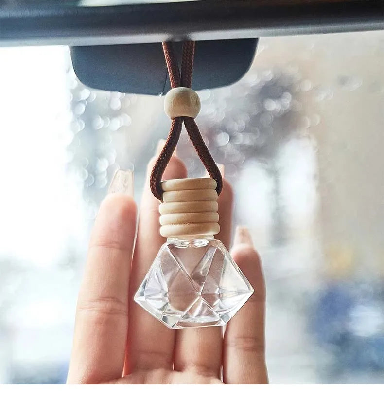8ml Fresh Natural Car Scent Fruity Car Air Fresheners Sustainable Brand Coconut Peach Scent Jadec Car Pendant Deodorant