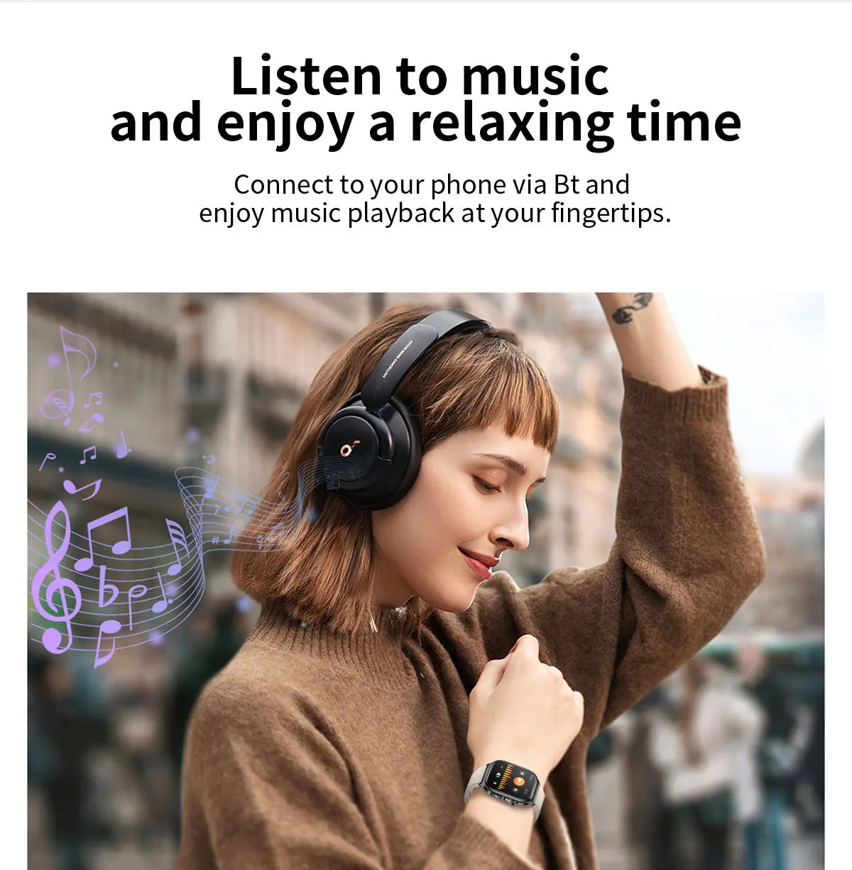 2025 nouvelle montre intelligente 2.04 pouces écran acide urique lipides sanguins composition corporelle cinq détecteurs 650mAh sport HD appel montre intelligente