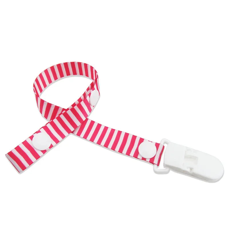 1pc bébé sucette Clips chaîne matériau confortable mignon factice pince titulaire mamelons enfants dessin animé attache-sucette attache-sucette