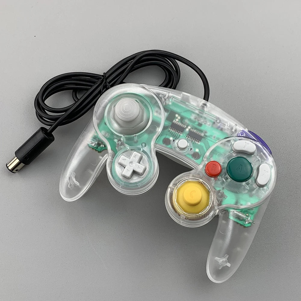 Joystick portatif filaire pour contrôleur NGC, pour nintendo pour manettes Gamecube, accessoires de jeu, livraison directe