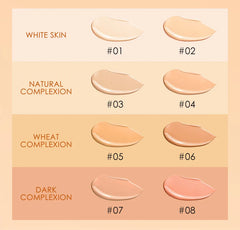 Focallure Base visage liquide fond de teint crème couverture complète correcteur contrôle de l'huile fond de teint hydratant crème maquillage pour les femmes