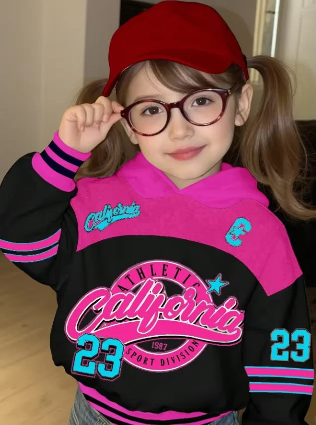 Men's and boys' long-sleeved hoodie, 3D printed, casual, cartoon design, for girls and women, autumn and winter