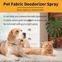 Spray déodorant naturel pour animaux de compagnie, 120ml, avec parfum frais, éliminateur d'odeur d'urine et dissolvant d'odeurs corporelles pour chien, neutralisant d'odeur sans danger pour les animaux de compagnie