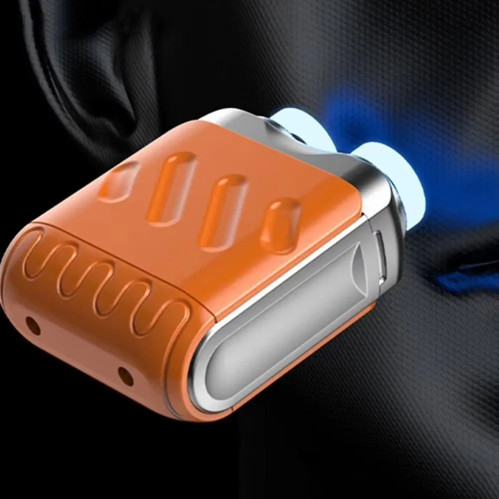Mini Compact Electric Shaver for Men, Magnetic, Double Head, Portable, Rotary, Waterproof, 9000 Revolutions, Beard Trimmer for Dad