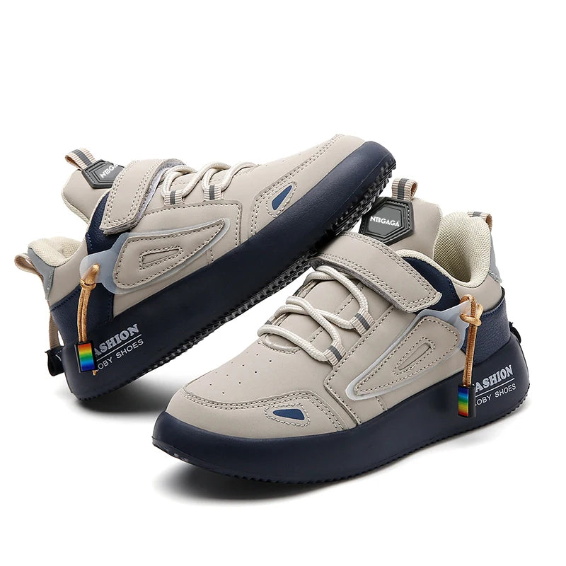 Sport enfants baskets garçons chaussures décontractées pour enfants baskets filles chaussures en cuir anti-dérapant mode tenis infantil menino