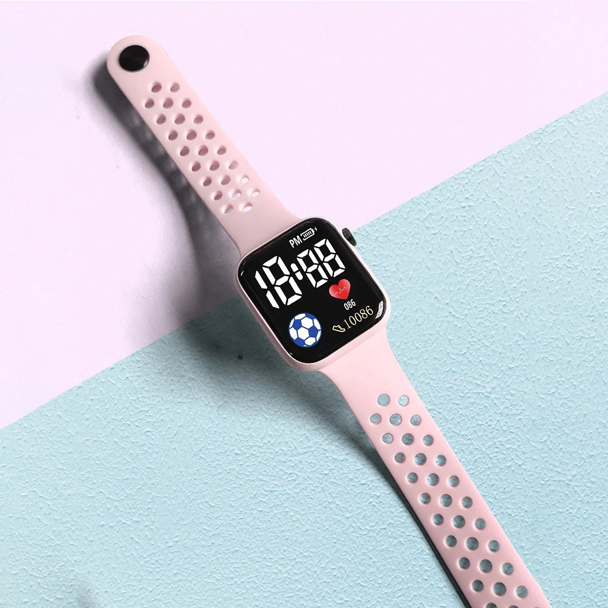 Montres numériques LED pour enfants et adultes, bracelet en Silicone, montre-bracelet électronique de dessin animé, horloge de sport, cadeaux pour garçons et filles
