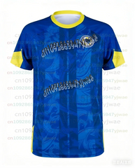 Maillot de football Bosnie-Herzégovine 2025-2026 DZEKO 11 – T-shirt de football pour homme, maillot d'entraînement domicile/extérieur bleu et blanc, uniforme de supporter