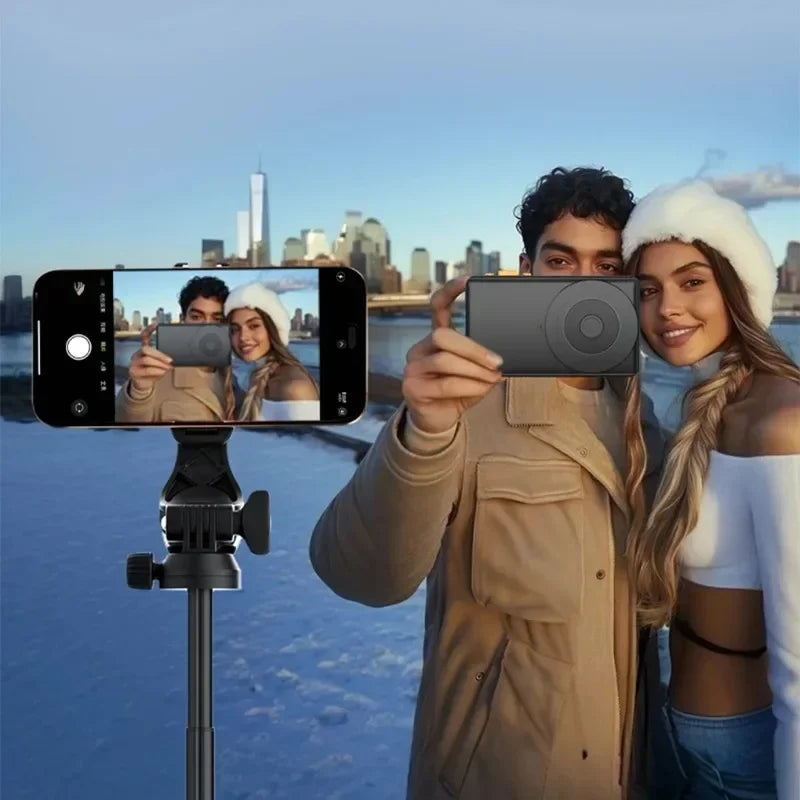 Smartphone moniteur magnétique écran projecteur téléphone caméra arrière Selfie pour Vlog enregistrement vidéo en direct pour Android iPhone