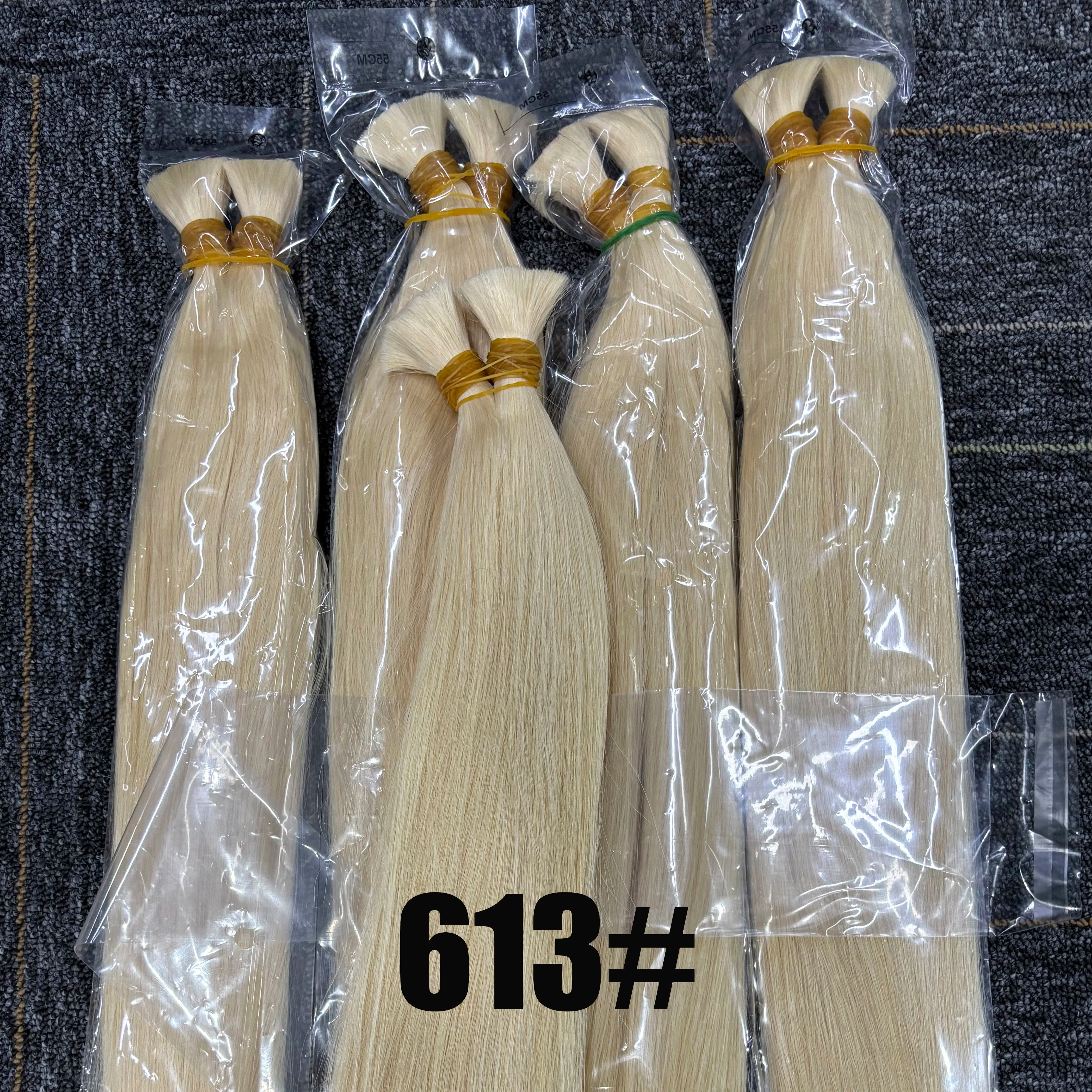 Cabelo Humano Original naturel approprié mourant toutes les couleurs cru vietnamien vierge 100% Extensions de cheveux humains