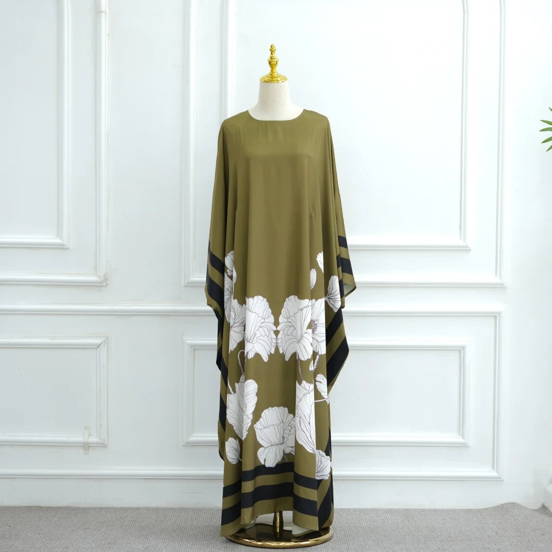 Ramadan Kebaya Muslim Abaya Damen Dubai Luxury Caftan African Dresses for Women Turkey Islam Moroccan Caftan Muslim Women's Dress
