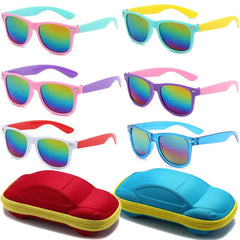 Lunettes De soleil pour enfants Non polarisées flexibles en plein air enfants lunettes De soleil été UV garçon fille Protection des yeux lunettes Gafas De Sol