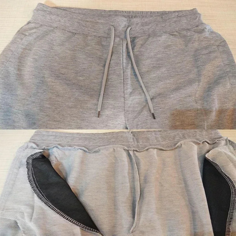 Men's slim fit athletic jogging pants, fitness track pants, sweatpants, Harajuku streetwear, casual summer wear, fjNew