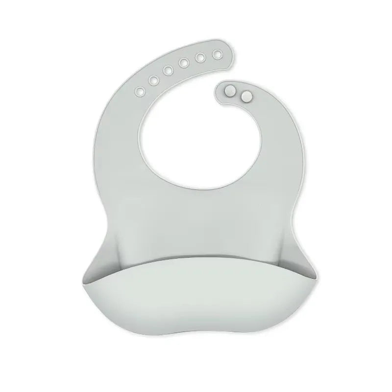 Bavoir imperméable 3D pour bébé, fournitures pour bébé, mignon, imprimé animal de dessin animé, bavoir pour enfants, fille et garçon, bavoir réglable en silicone souple, alimentation pour bébé