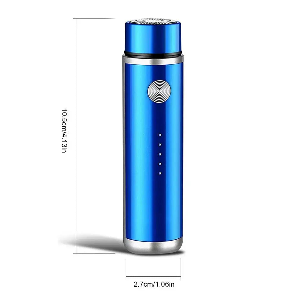 Mini rasoir électrique étanche pour hommes et femmes, rasoir de voiture aste par USB, faible bruit, support et utilisation à sec