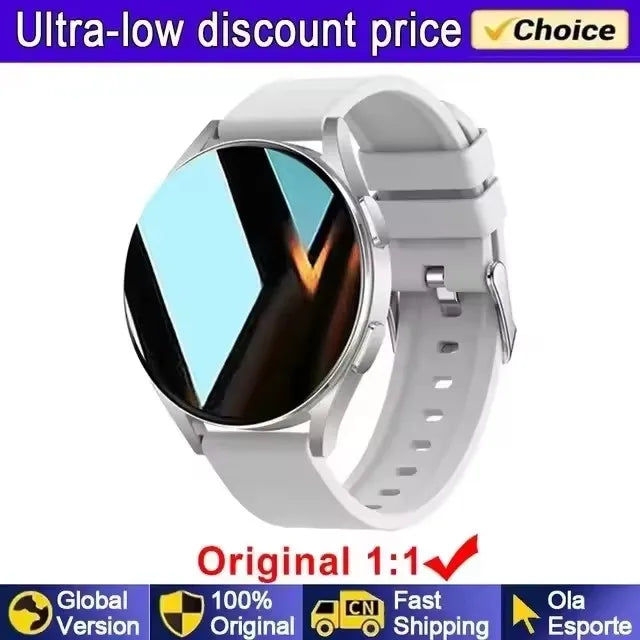 Smartwatch femmes montre 6 surveillance de la santé montre étanche Assistant vocal Bluetooth appel montre intelligente 2025 nouveau