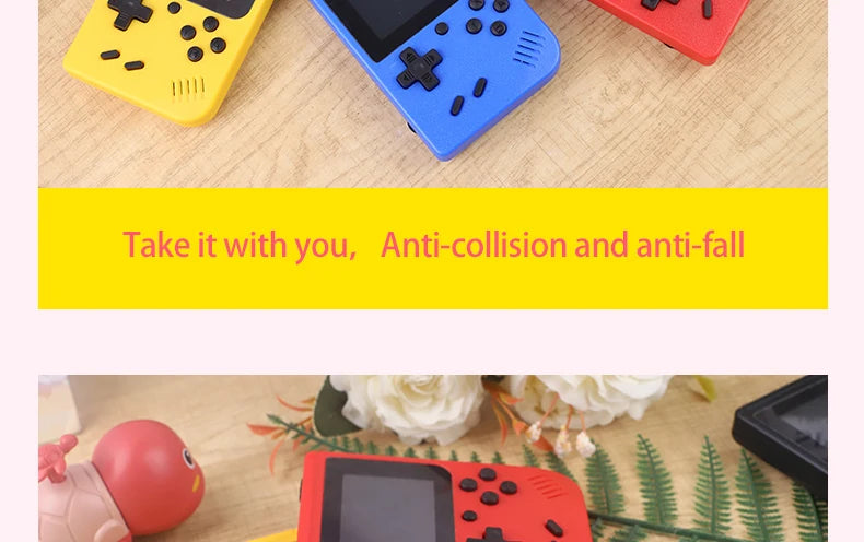 Console de jeu vidéo rétro avec écran Lcd de 2.4 pouces, 400 pouces, Portable, cadeau de noël