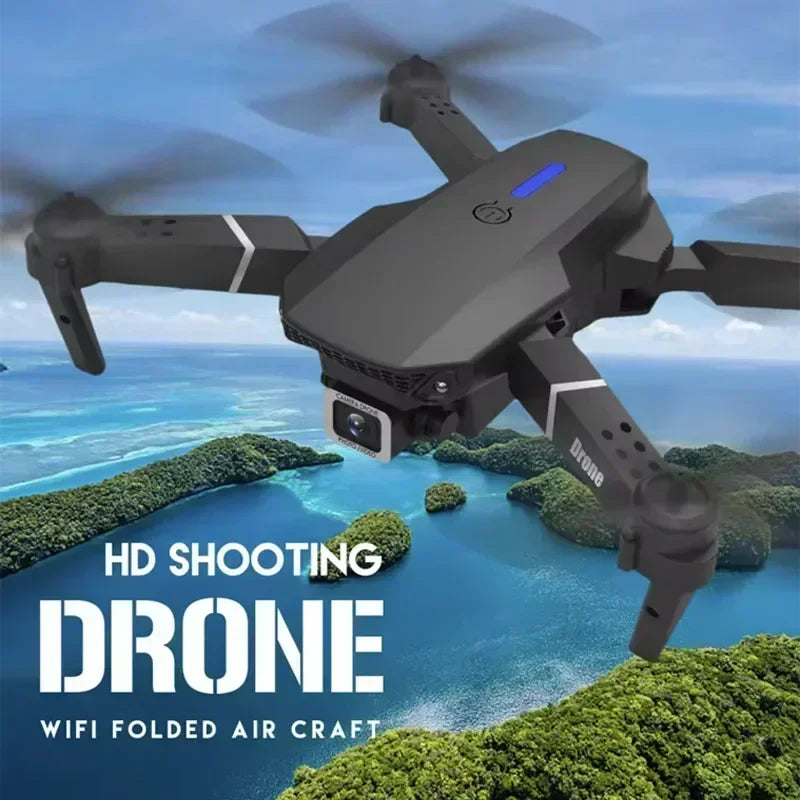 Elite E88 2024 RC Drone – 4K Ultra HD Camera | Foldable and Portable | Altitude Hold | Perfect Gift for Adults and Children